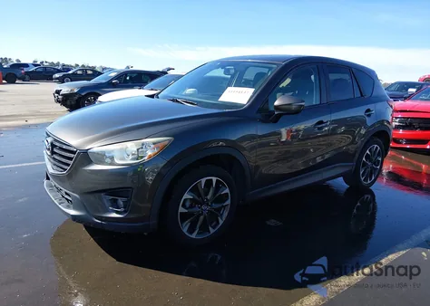 2016 Mazda Cx-5 Grand Touring из США, поврежденный, VIN JM3KE4DY7G0728174